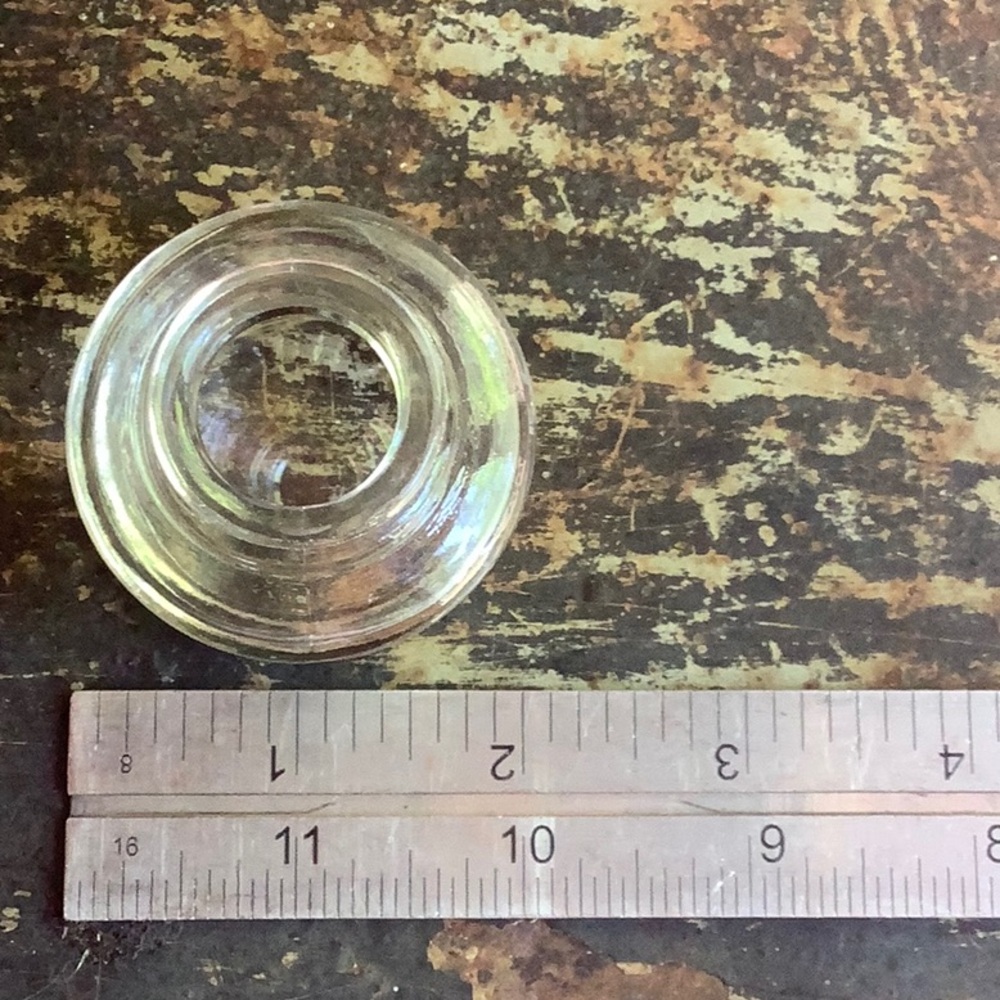 Antique / Vintage Mother of Pearl Abalone Ink Well - Picture 7 of 11